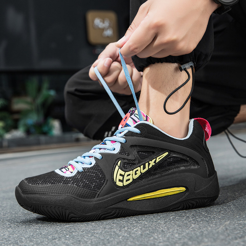 Putian Kd15 Basketball Shoes for Boys, Friction Makes a Sound, Professional Student Practical Use, Non-Slip, Shock-Absorbing, Wear-Resistant Sports Shoes for Women