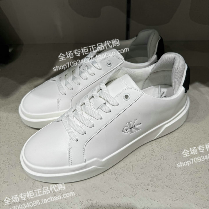 Ck Jeans26 Autumn Men's Retro Contrasting Color Stitching Thick-Soled Sports Casual Shoes White Shoes Hm02300 Ck Jeans26 Autumn Men's Retro Contrasting Color Stitching Thick-Soled Sports Casual Shoes White Shoes Hm02300