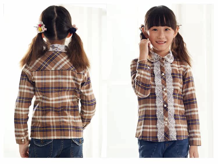 Chemise fille à manche longue - Ref 2085547 Image 13