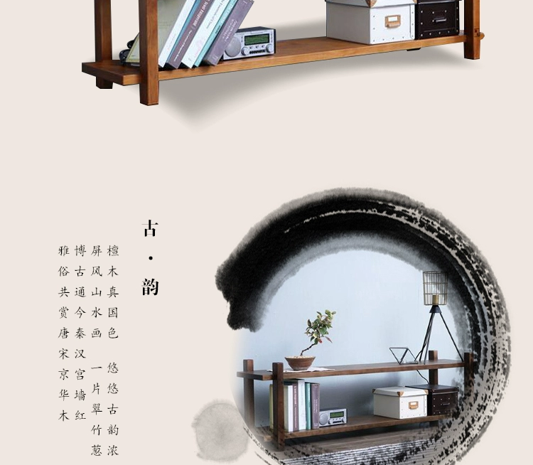 căn hộ nhỏ của Trung Quốc tất cả gỗ tủ TV kết hợp giữa phòng khách nhỏ gọn tủ TV gỗ tủ TV thông hiện đại - Buồng