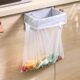 Kitchen garbage bag holder foldable plastic bag rack