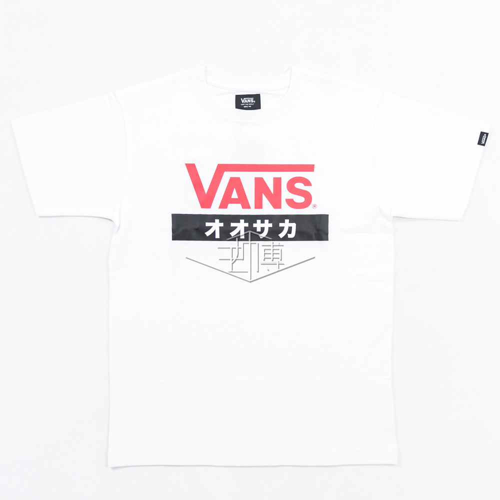 [Spot] VANS Vance TOKYO TEE Đàn ông và phụ nữ vài mô hình T-Shirt ngắn tay Nhật Bản Tokyo phiên bản giới hạn 18SS