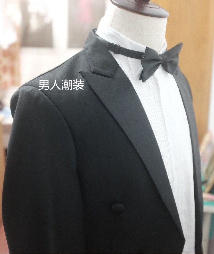 Cao cấp của nam giới tuxedo trang phục sân khấu lệnh điệp khúc phù hợp với tiệc cưới nghệ thuật kiểm tra phù hợp với ăn mặc