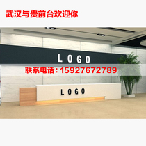 Fashion paint Front desk Lobby reception desk cashier Welcome desk Bar Early education front desk Cartoon front desk spot