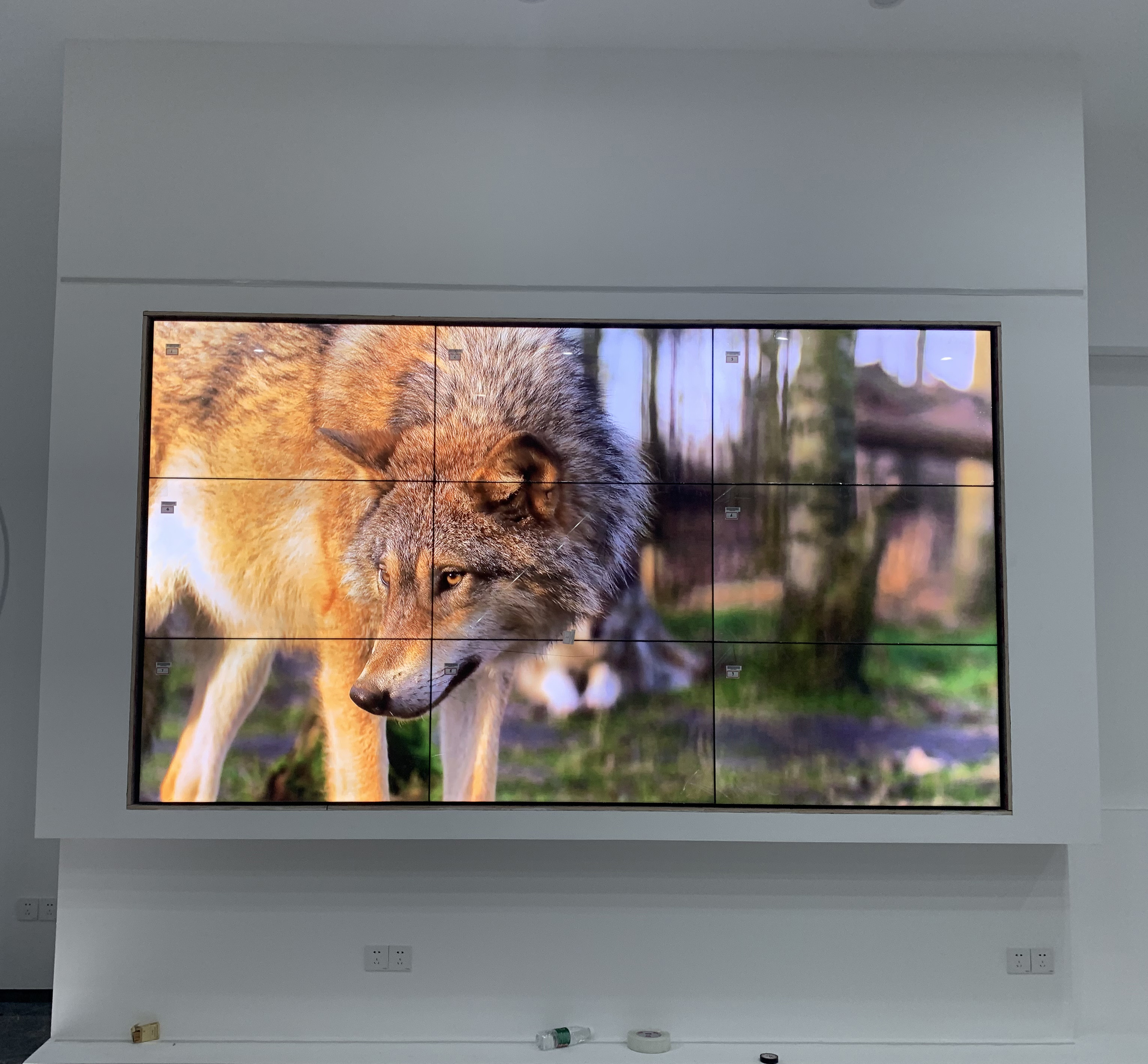 Beijing Eastern liquid crystal splicing screen 46 inch 49 inch 55 inch TV wall seamless monitoring meeting room led display-Taobao