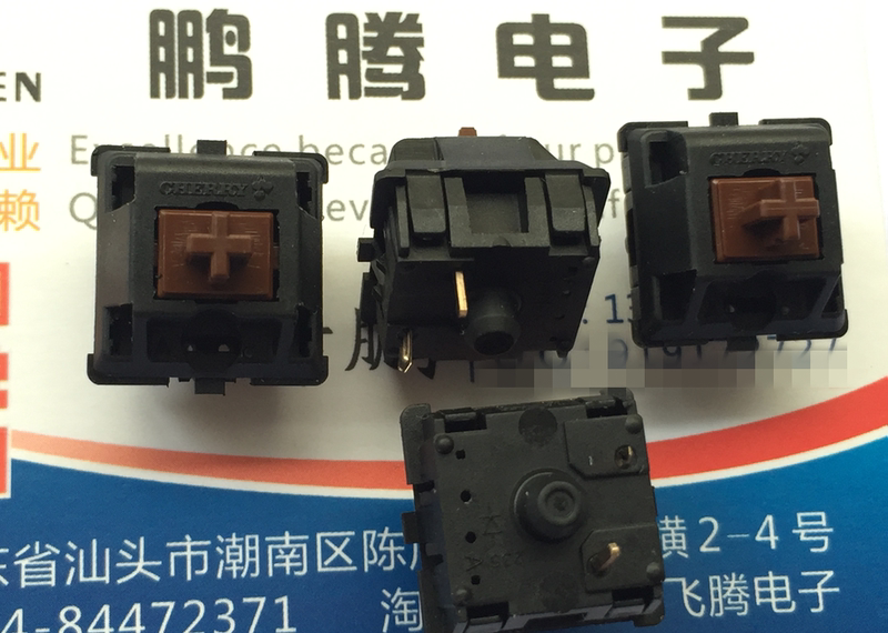 Genuine Original German Cherry Cherry Mx Switches Keyboard Switches Keyboard Axis Brown Switch 3-Pin Tactile