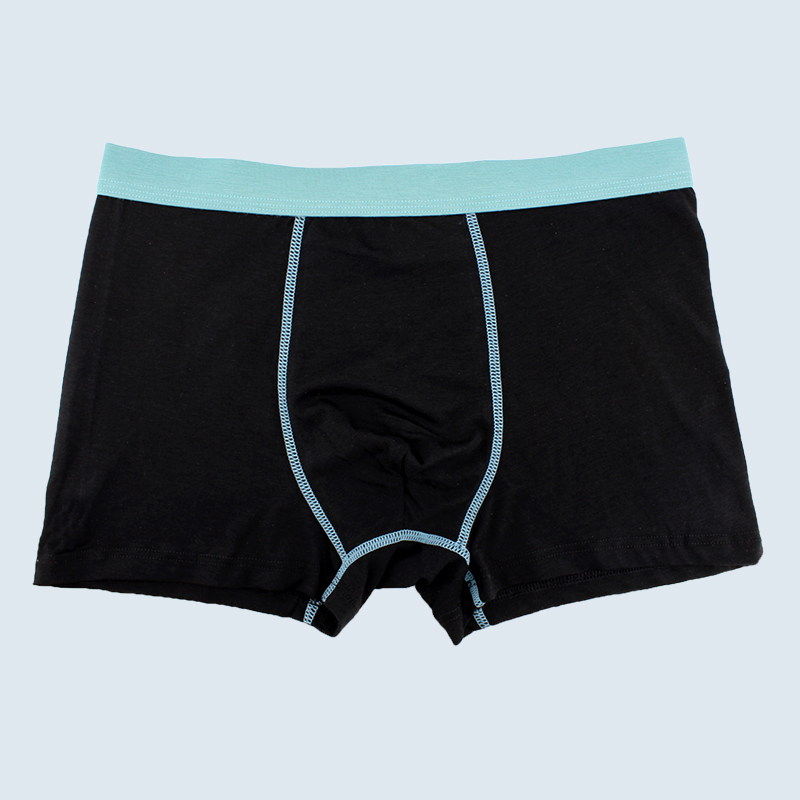 Bông của nam giới chân phẳng đồ lót bán buôn XL cộng với quần chất béo boyshort thanh niên cotton bốn góc quần đỏ