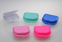 Small dental box with hole molars box holder orthosis box tasteless carry convenient clean buy 10