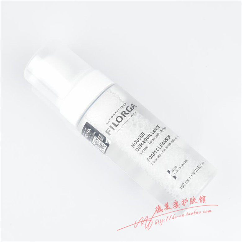 Filorga Philogia Makeup Remover Makeup Mousse Foam Wash Face Milk Deep Cleansing Bouric Acid 150ml
