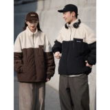 BELLKENIDEA Демисезонный бархатный удерживающий тепло пуховик, ретро трендовая куртка