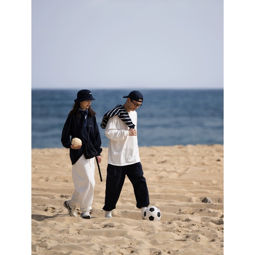 Bellken тяжелый вес 300G Японская простая сплошная рубашка с твердым цветом для мужчин и женщин, древний модный карман с длинным рукавом t