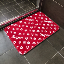 Tide brand sup bath bathroom toilet door non-slip absorbent foot into the hall carpet vacuum kitchen floor mat