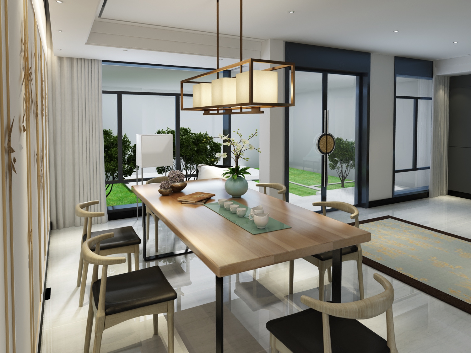 Shop solid wood negotiation table and chair combination reception negotiation table and chair combination reception sales office shop negotiation table and chair combination