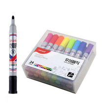 MOANMI 24 COLOR MARKER SUITABLE FOR ADVERTISING POSTER ICON ROUND HEAD MARKER DISC PEN 2MM OIL MAGIC