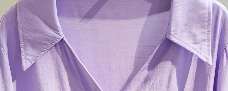 Одежда модная солнца защиты 白衬衫女半袖薄款夏季胖妹妹大码宽松显瘦系带短款上衣简约雪纺衫