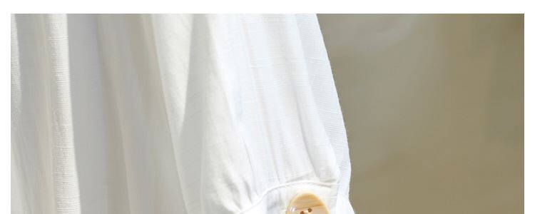 Одежда модная солнца защиты 白衬衫女半袖薄款夏季胖妹妹大码宽松显瘦系带短款上衣简约雪纺衫