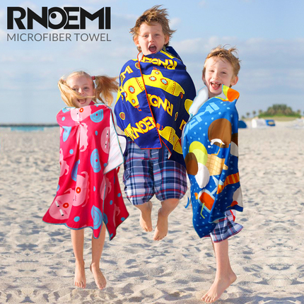 RNOEMI CHILD SPEED DRY BATH TOWELS SWIMMING BATH TOWELS WITH WATER TOWEL SPEED DRY TOWELS BOY GIRL TOWEL BEACH TOWELS PORTABLE
