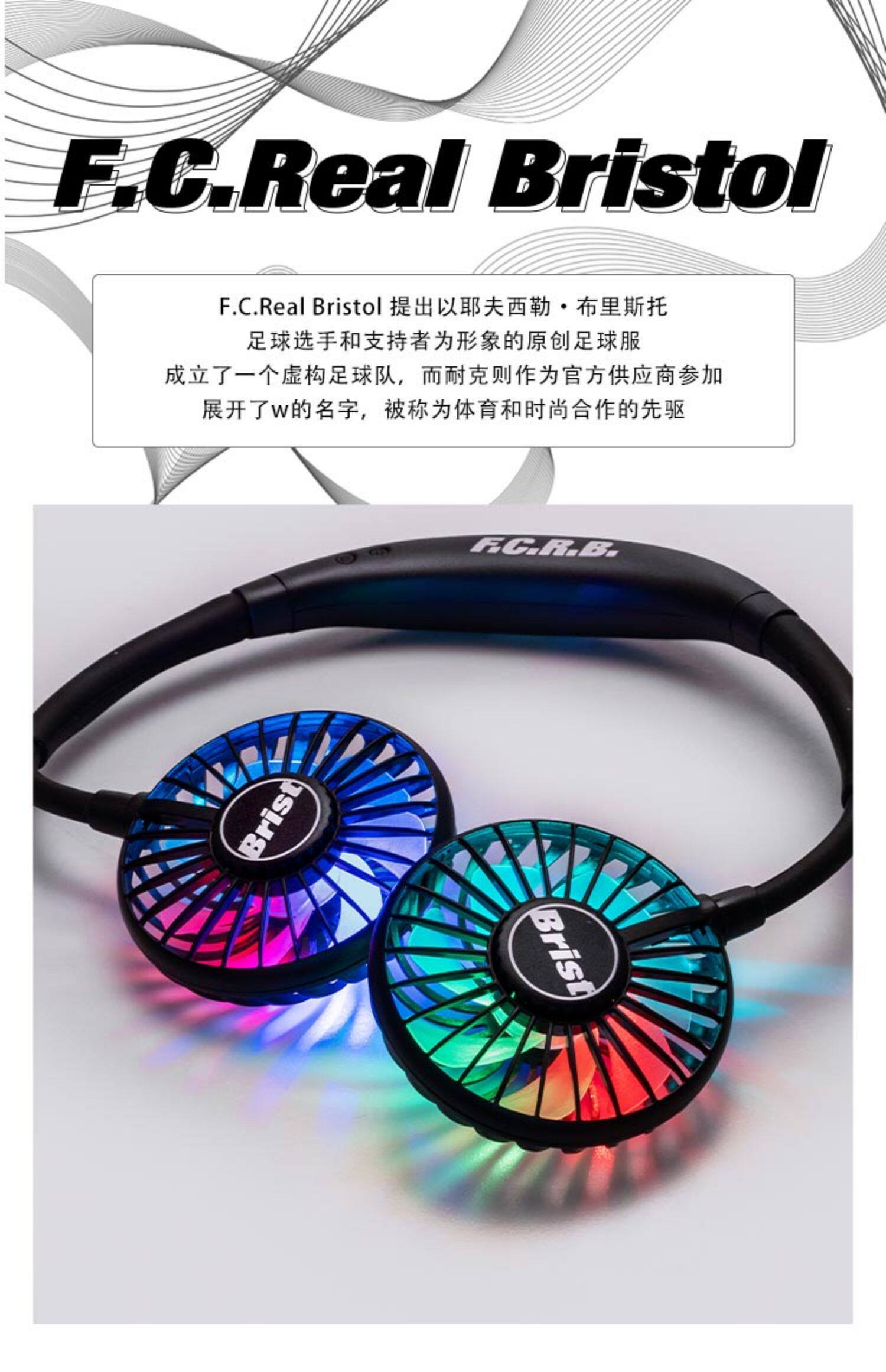 USB-вентилятор 【国内现货】fcrb neck fan挂脖风扇 静音便携式usb随身电扇潮流