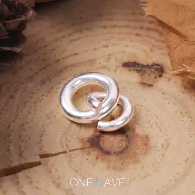 (Domestic spot) goros life and death ring Gaoqiao wulang store opening silver ring golden shell plus GOROS