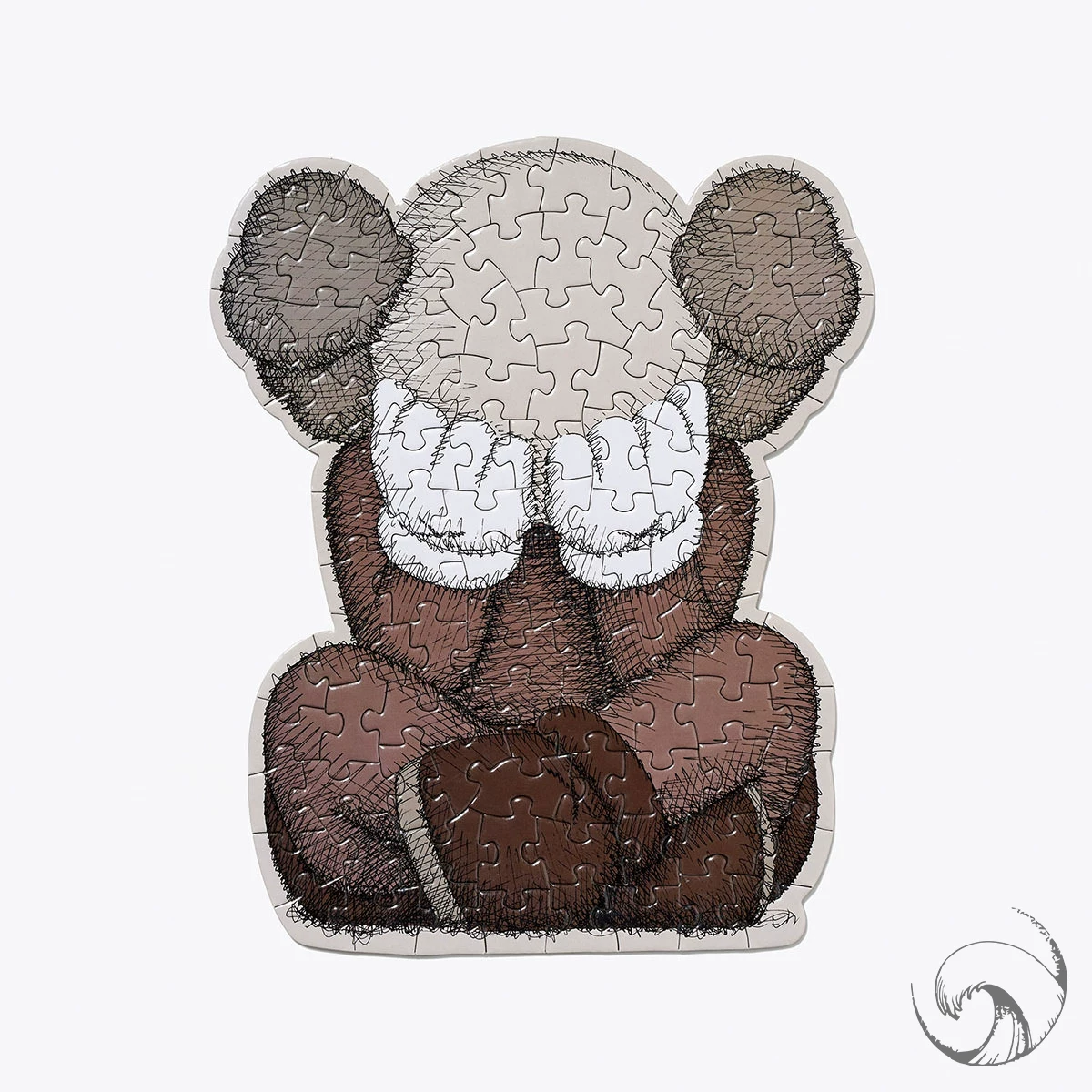 [Domestic Spot] KAWS Tokyo FIRST Exhibition Limited Puzzle Puzzle Humanoid Dolphin Saping