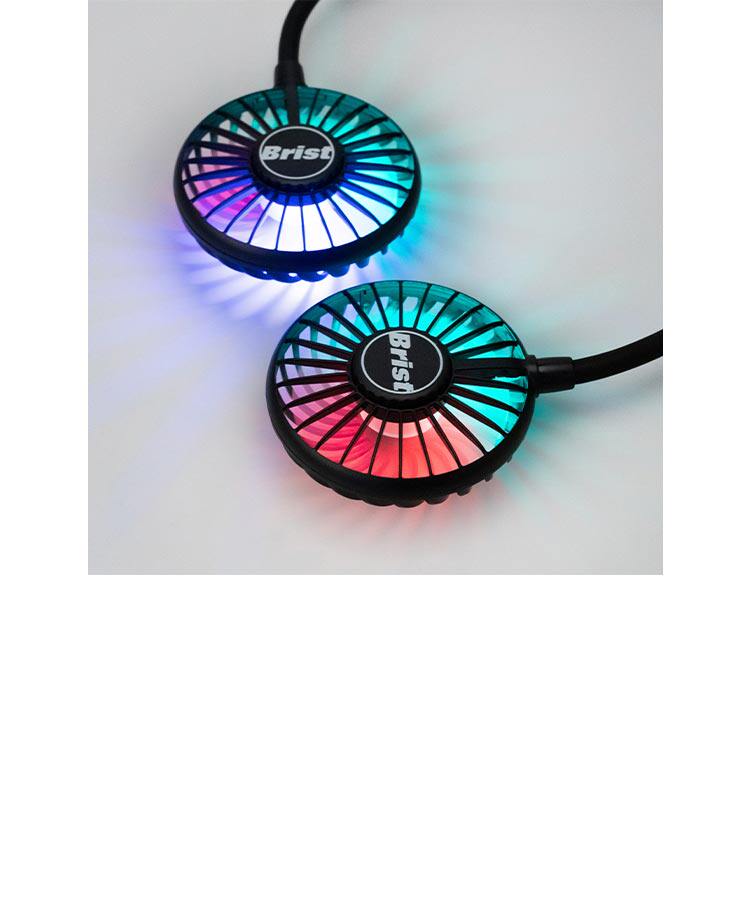 USB-вентилятор 【国内现货】fcrb neck fan挂脖风扇 静音便携式usb随身电扇潮流