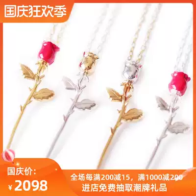 (Domestic spot) AMBUSH ROSE NECKLACE ROSE NECKLACE pendant INS tide couple gift