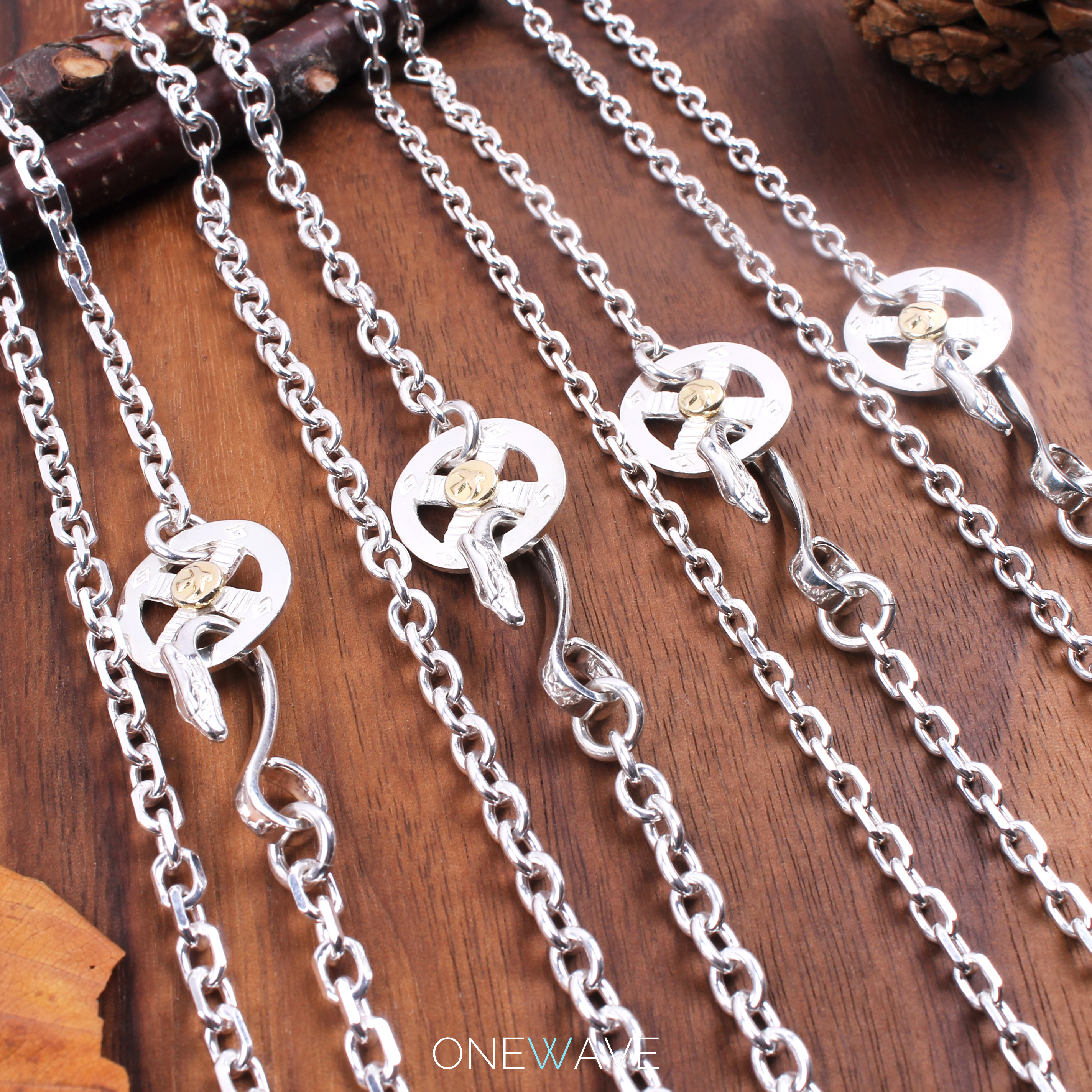 (Domestic spot)goros silver chain Takahashi Goro Taijiao Tai Maru Fine angle fine Maru chain point golden wheel eagle hook
