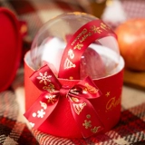 Apple, защитный амулет, портативная прозрачная подарочная коробка, рождественская детская упаковка, подарок на день рождения