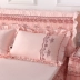 Công chúa gió chải rắn giường váy bedspread mảnh duy nhất của ren tấm màn che theo phong cách lãng mạn nắp bảo vệ trượt 1.8m - Váy Petti Váy Petti