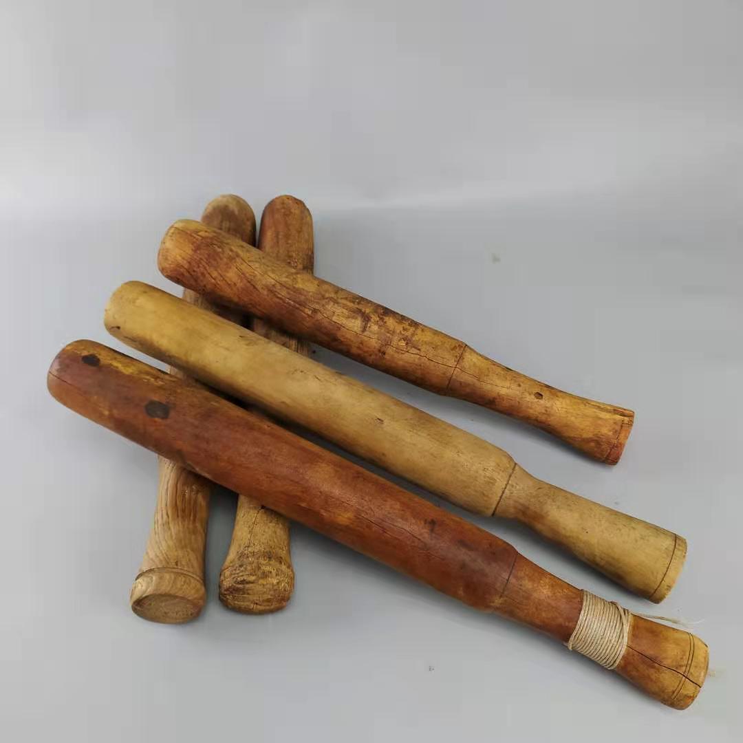 Folklore Nostalgia Old Objects Second-hand Old Baseball Mallet Ancient Wash Clothes Utensils Ancient Play Antique Film And Film Props Retro