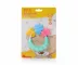 Xoay quanh con gấu cái kêu lục cục máy xay silicone teether em bé teether thanh răng hàm sơ sinh chuông đồ chơi - Gutta-percha / Toothbrsuh / Kem đánh răng