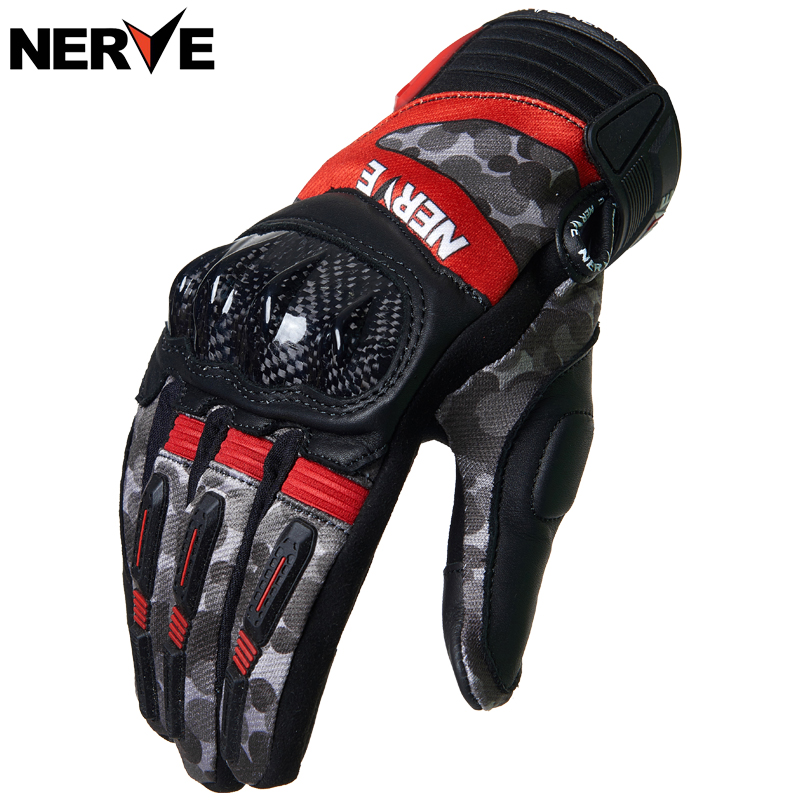 NERVE NEF motorcycle gloves for men and women summer breathable anti-fall wear resistant motorcycle riding protector four seasons waterproof