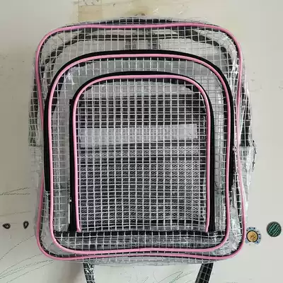 Double shoulder bag PVC dust-free bag 17 inch waterproof anti-static clean room transparent kit clean room special bag