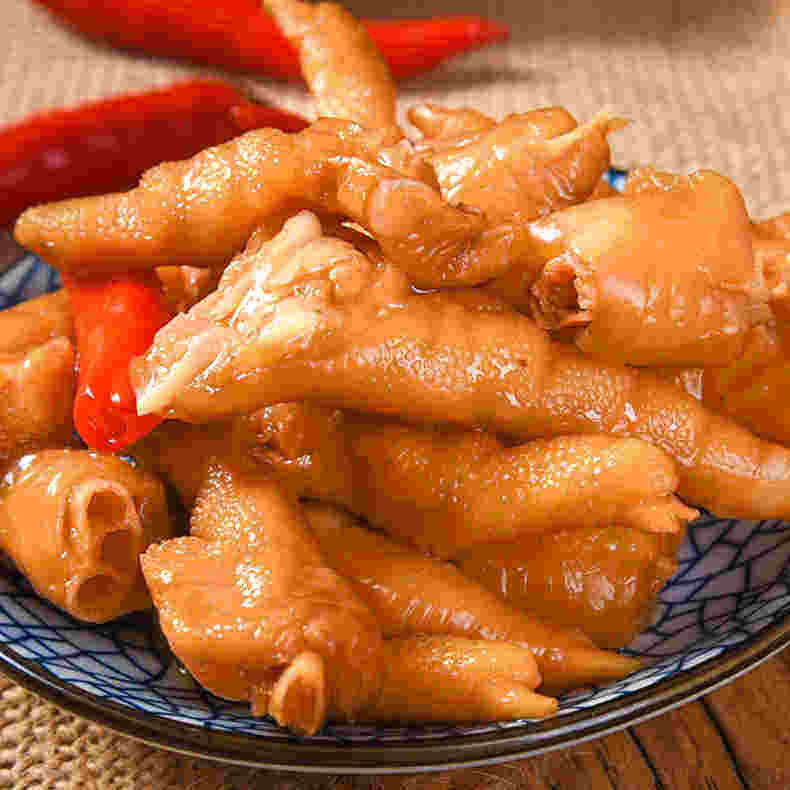 Yuan Paste Fragmentary Paint Pepper Chicken Fowl FowsFowsDongyu Special Production Bag for cooked cool cool cool