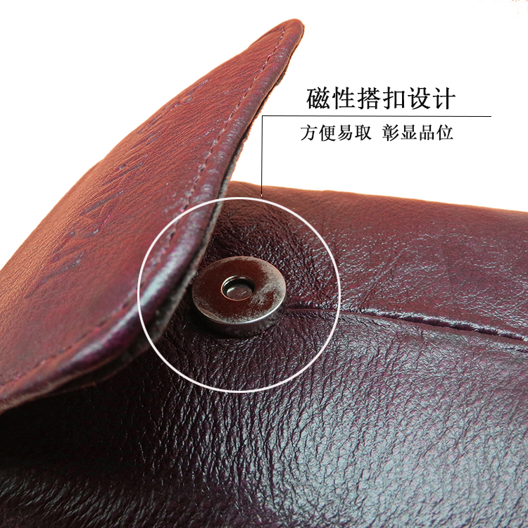 Túi da Túi da cao cấp Thắt lưng da màu nâu rượu vang đỏ đen nâu 5,5 inch Điện thoại di động 5,7 inch túi đeo hông câu cá