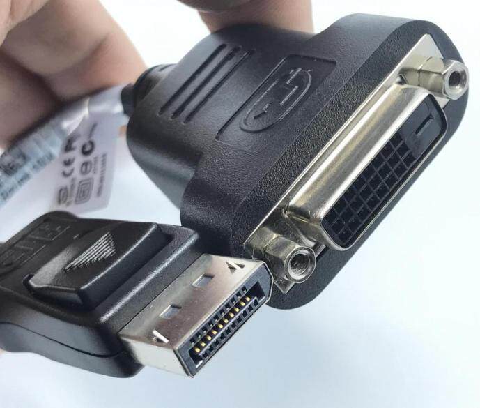 Brand new dell Dell HP hp DP to DVI transfer line Displayport to DVI Line 18 1 24 1 