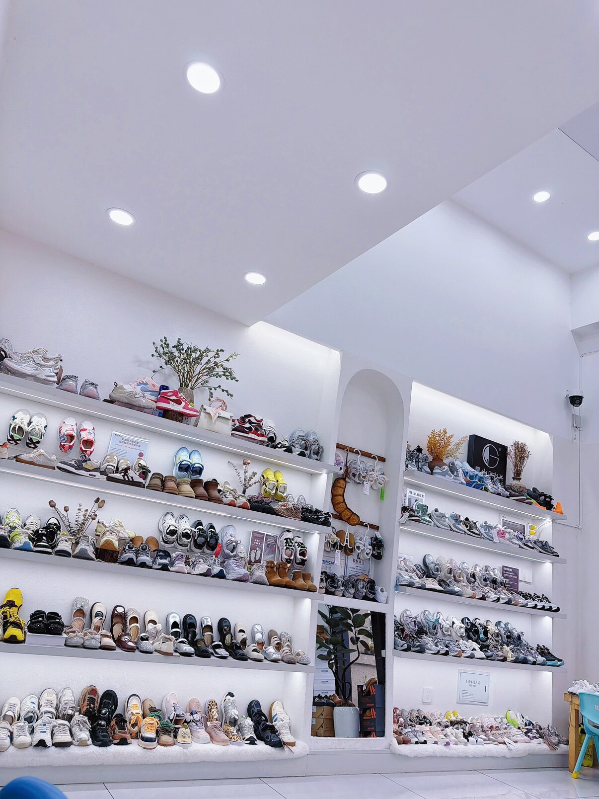 没有店名鞋店 实体店