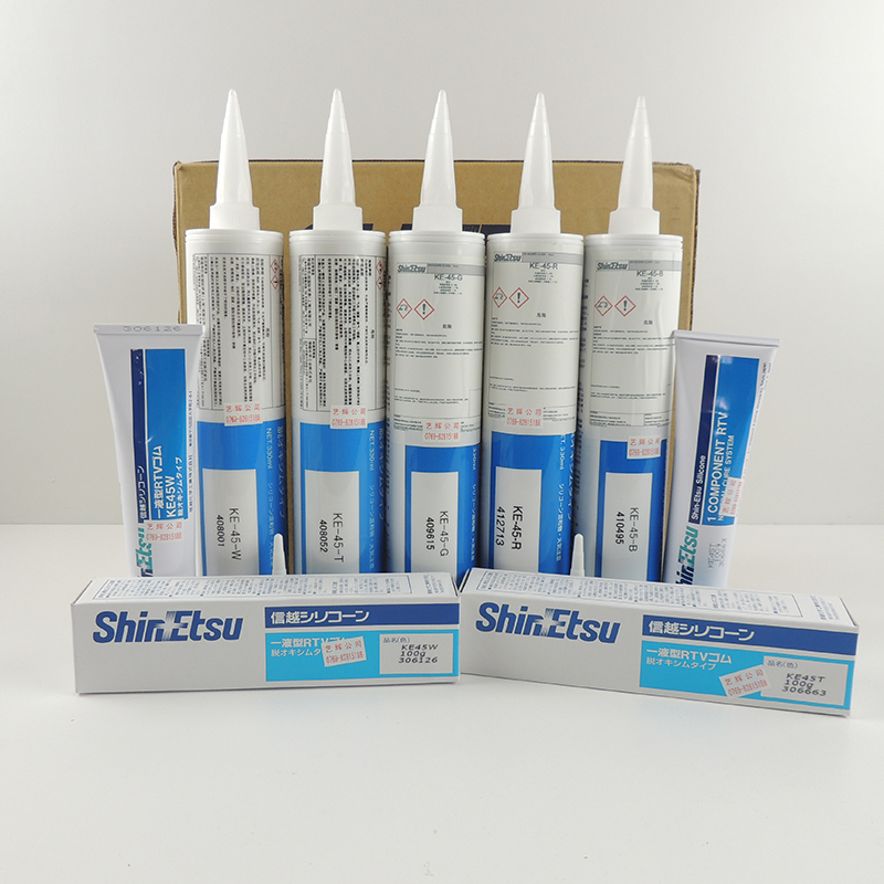 Wholesale ShinEtsu Japan Shingoe KE-45-W T B R G insulated flame retardant seal silicone 100g glue