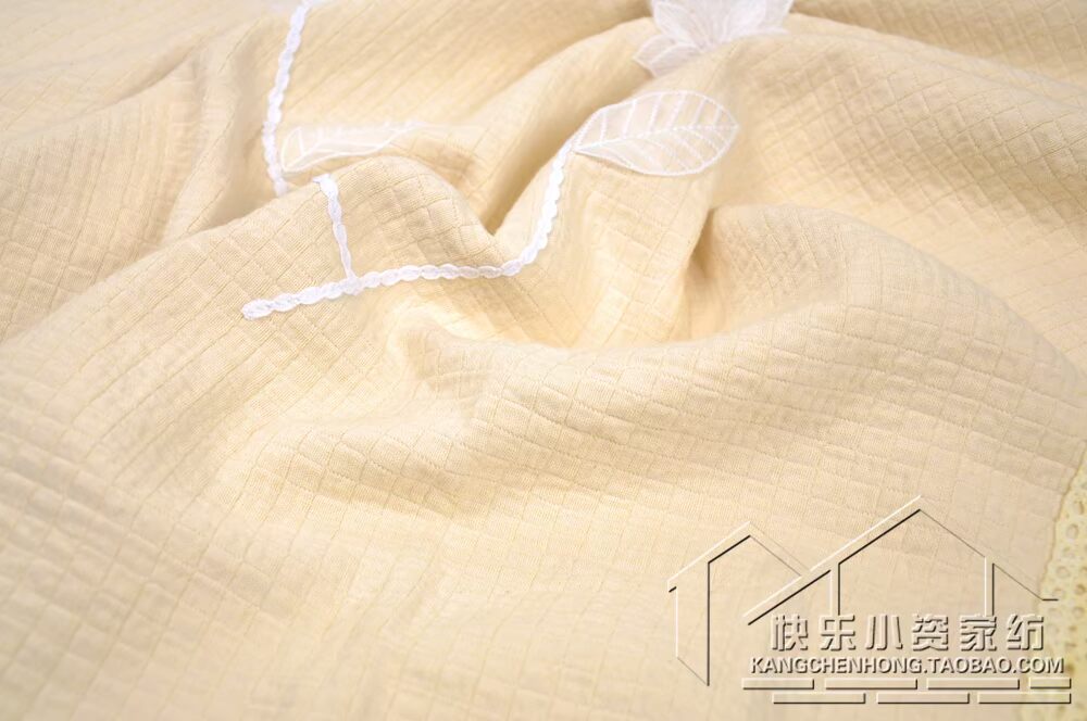 Bông cotton Hàn Quốc đôi màu rắn, ren nhỏ, trải giường Philippines mùa hè mát mẻ là thanh oxy mùa hè mỏng điều hòa - Trải giường drap phủ giường