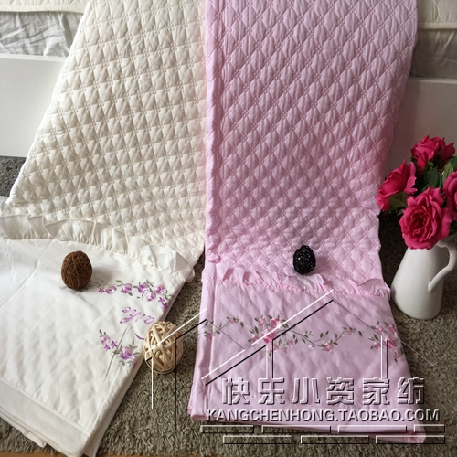 Hàn Quốc cao cấp cotton cao cấp thêu thêu bông điều hòa không khí đôi đã được mùa hè mát mẻ bởi mùa xuân và mùa thu bởi tấm trải giường bộ ga giường cao cấp