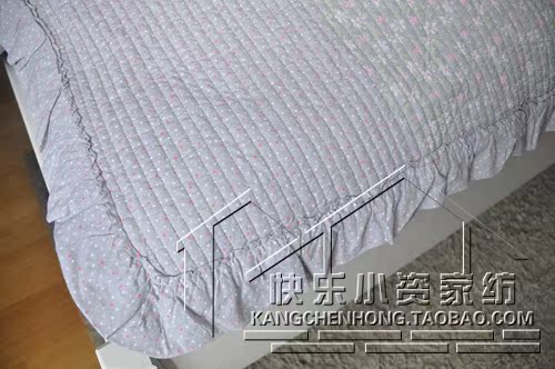 bông Hàn Quốc rửa đoạn bí mật in bông bông trải giường mùa hè đã nệm mát giường lanh - Trải giường ga trai giuong