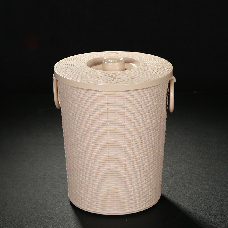 Tea bucket Tea residue bucket Drainage bucket Household small tea bucket Tea table waste water bucket Tea ceremony Kung Fu tea set Tea tray accessories