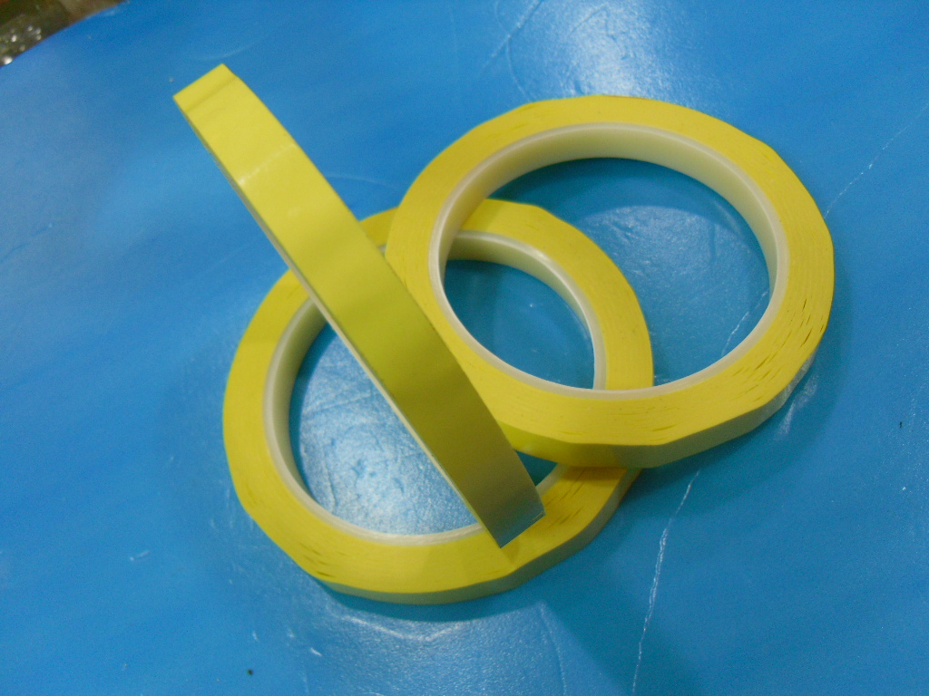 PET Amber Mara Tape Transformer High Temperature Light Yellow Adhesive Tape Batch Acceptance Ordered Width 12mm * 50 m