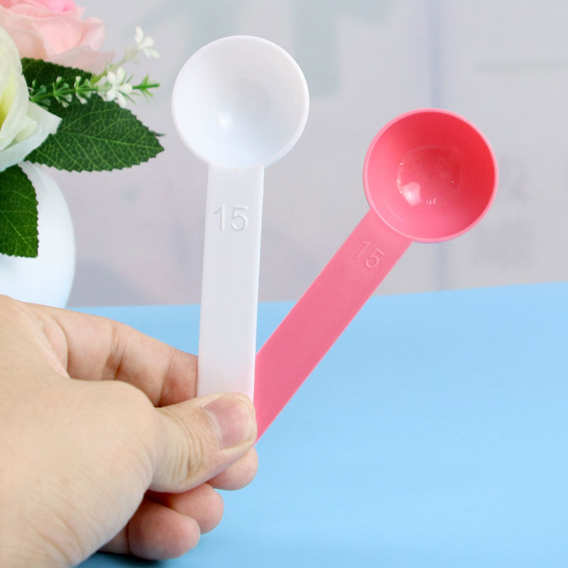 Mask Bowl Spoon Spoon Large Handle Mask Spoon Pink White Soft Film Pink Spoon Beauty Safari Tool