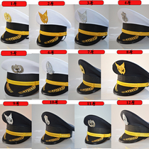  Jinhang spring and summer mens eagle big cap Community doorman Hotel security cap Aviation high-speed rail EMU big cap