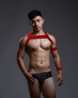 Красный B -тип колец кольца