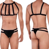 Мускулистые мужские трусики в форме трусики сексуальные задние задние пустые бедро двойные брюки для бутадо.