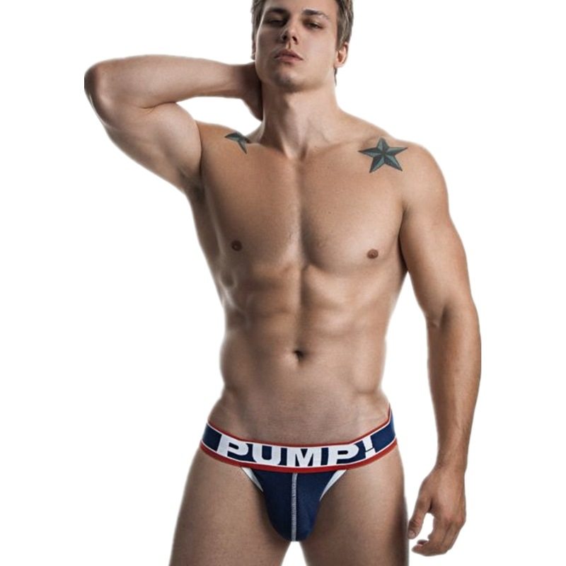SEXY BRIEFS PURE COTTON MEN'S PUMP BUM PANTS