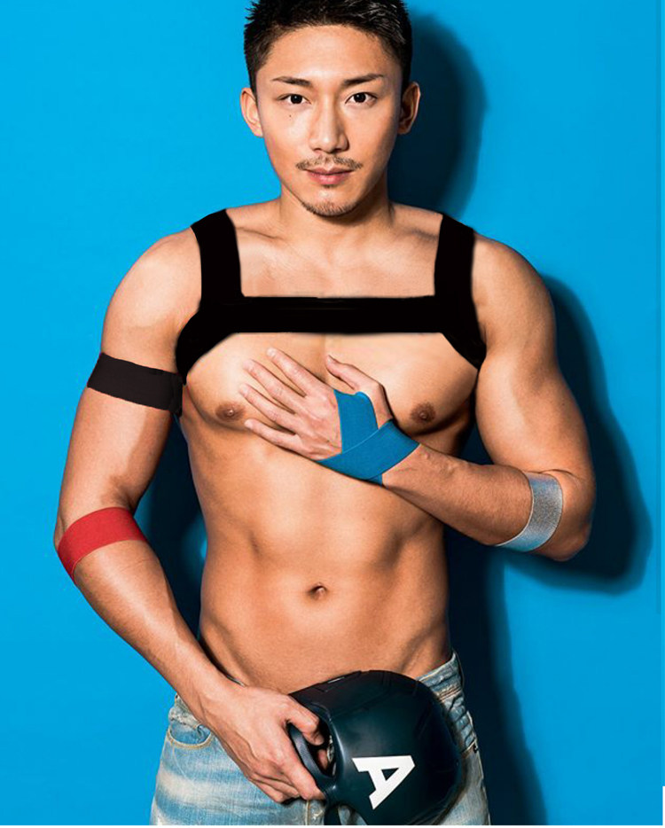 Men's big breasts with HP Dancing Performance Comrade Clothes Sexy Men's Erotic Lingerie Bouquet Bellies