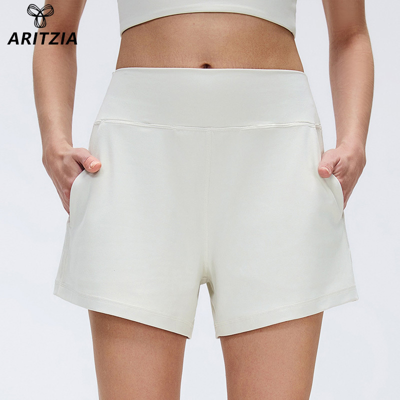 Aritzia Women's Sports Shorts, Breathable, Loose-Fitting, Suitable for Outdoor Training, Running, Fitness, Cycling, High-Waisted Tna Yoga Pants Aritzia Women's Sports Shorts, Breathable, Loose-Fitting, Suitable for Outdoor Training, Running, Fitness, Cycling, High-Waisted Tna Yoga Pants